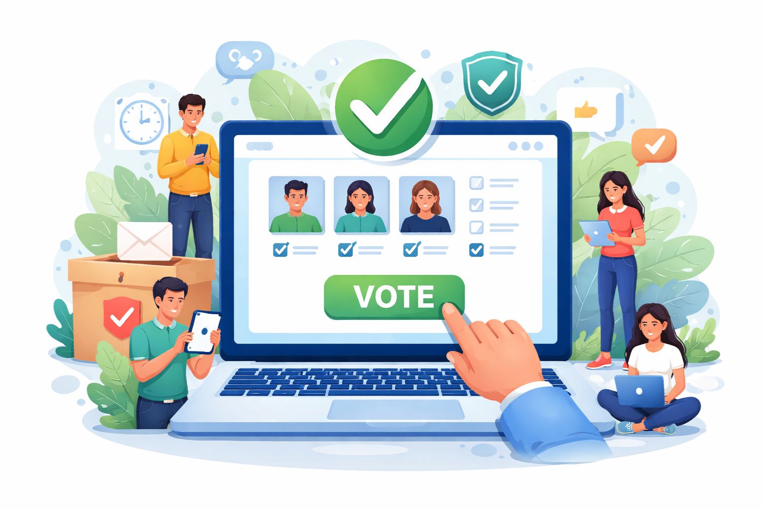 Votação online é segura